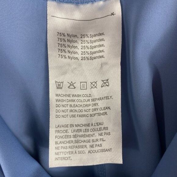 Baleaf Women’s Workout - Yoga - Loungewear Blue Leggings Size M NWOT - Picture 5 of 6